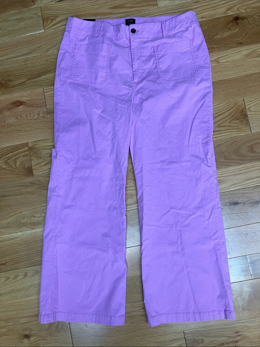 NWT J. Crew Pink Lizzie Pant - Light Pink sz 34